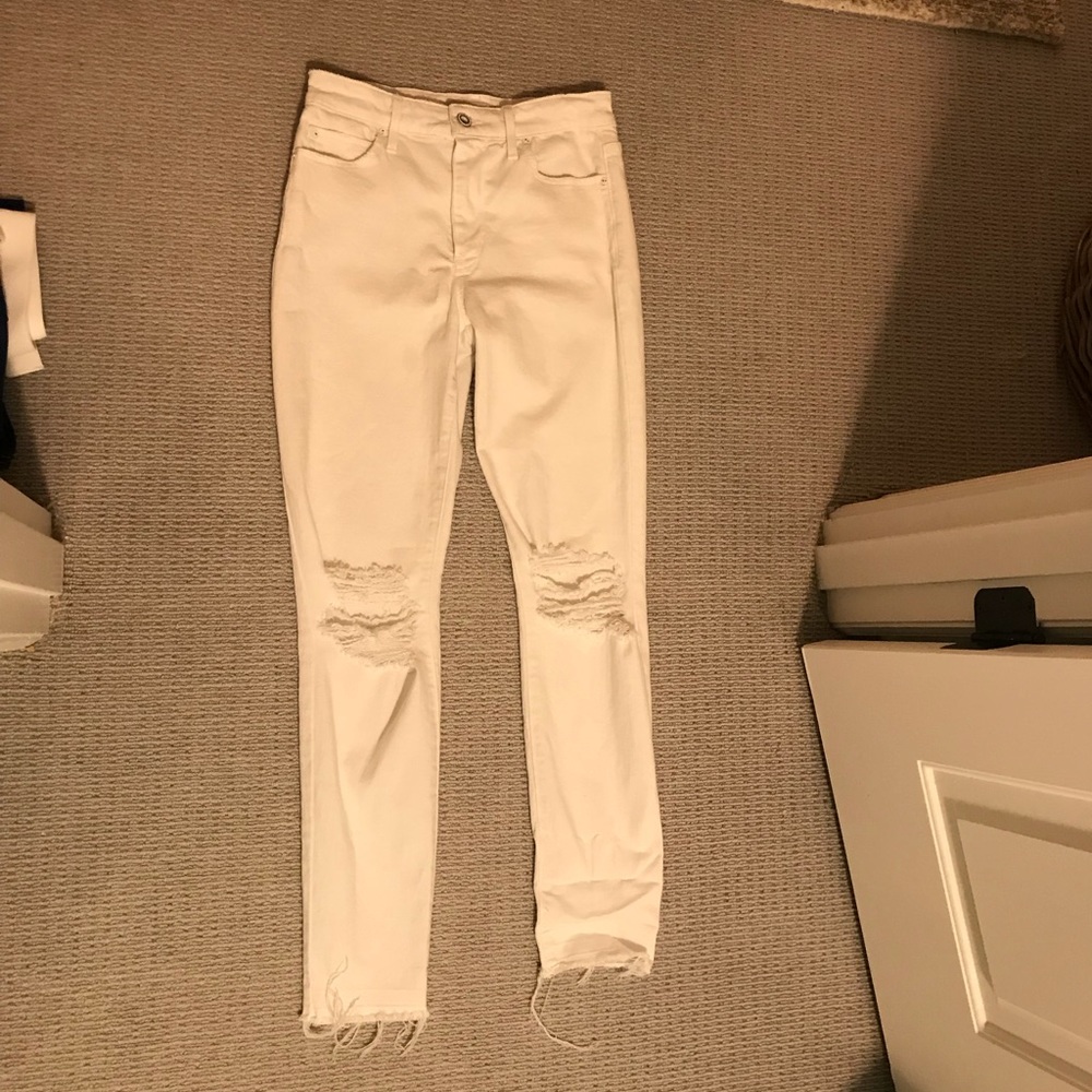 white joes jeans